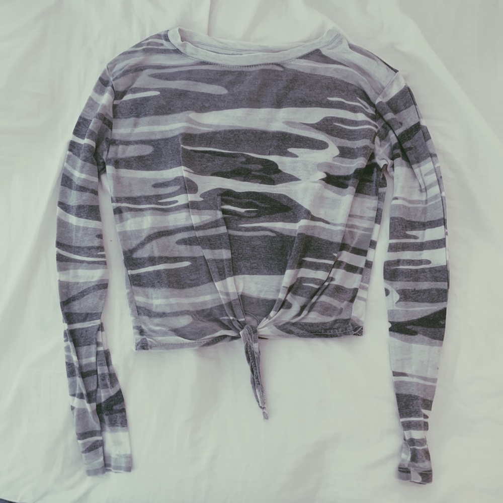 Longsleeve Crop Top